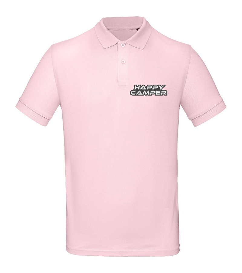 Caravaning-Cool-Camping-Wohnwagen-Liebhaber-Happy-Camper-Orchid-PinkImnFyM2WV3yz9 HAPPY CAMPER - Cool Camping Poloshirt (Unisex)