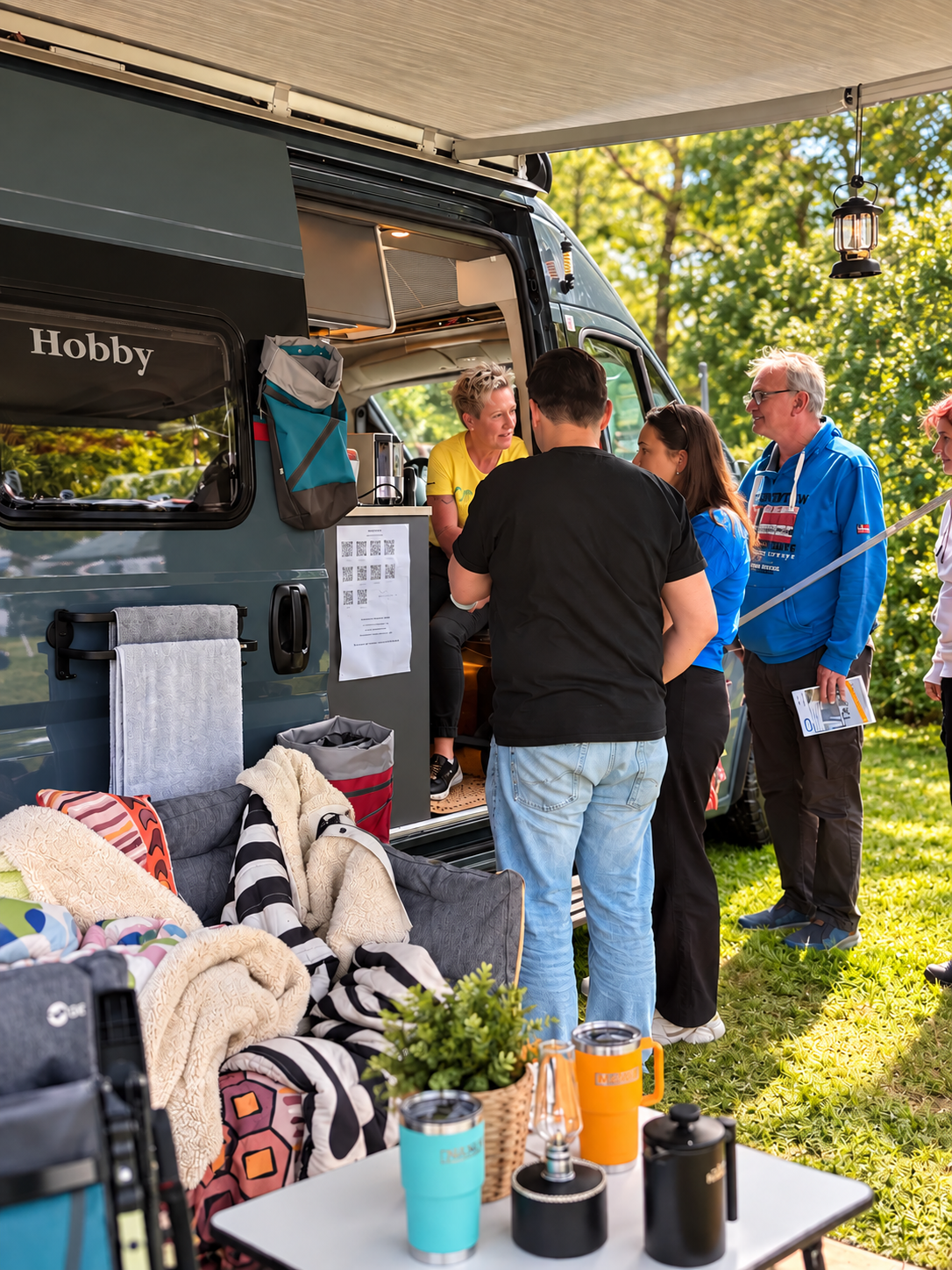 Unsere Cool Camper Outdoor Lounge – Camping & Vanlife Zubehör zum Anfassen und Erleben