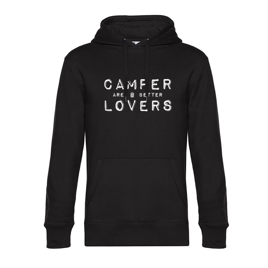 Camper are better Lovers - Unser Hoodie für Camper ist die ideale Camping Kleidung. Unsere Hoodies eignen sich für Wohnmobil, Wohnwagen oder Dauercamper. Ideal auch als Geschenk für Camper.