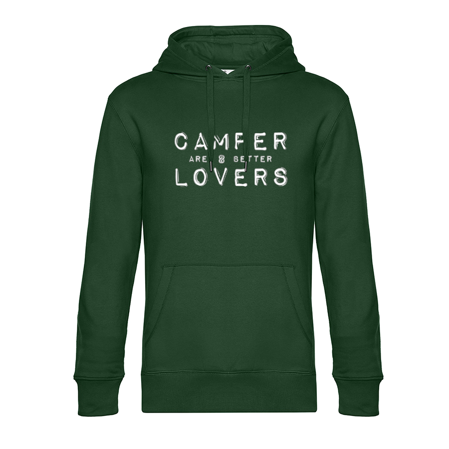 Camper are better Lovers - Unser Hoodie für Camper ist die ideale Camping Kleidung. Unsere Hoodies eignen sich für Wohnmobil, Wohnwagen oder Dauercamper. Ideal auch als Geschenk für Camper.