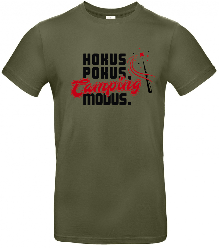 Hokus Pokus Camping Modus: Lustige T-Shirts für Camping-Fans | Cool Camper