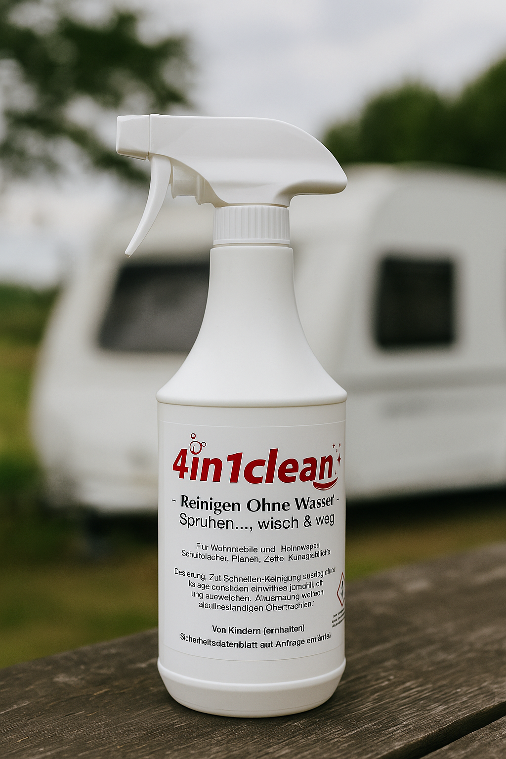4in1clean – 1 l Caravan-Reiniger + 5 € Gutschein