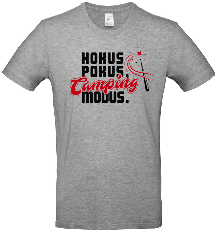 Hokus Pokus Camping Modus: Lustige T-Shirts für Camping-Fans | Cool Camper