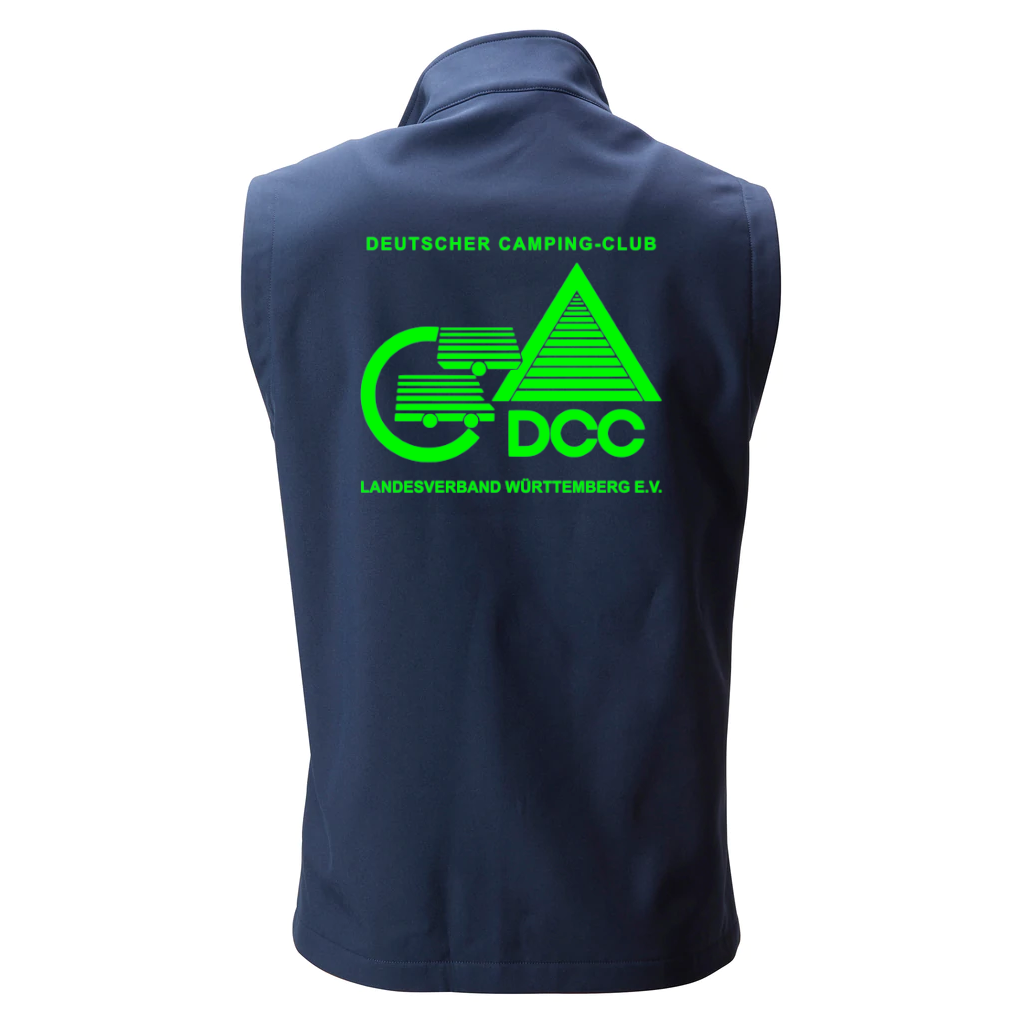 DCC-Softshell-Westen-LV-Wurttemberg DCC - Softshell Westen (Herren) - Landesverband Württemberg e.V.
