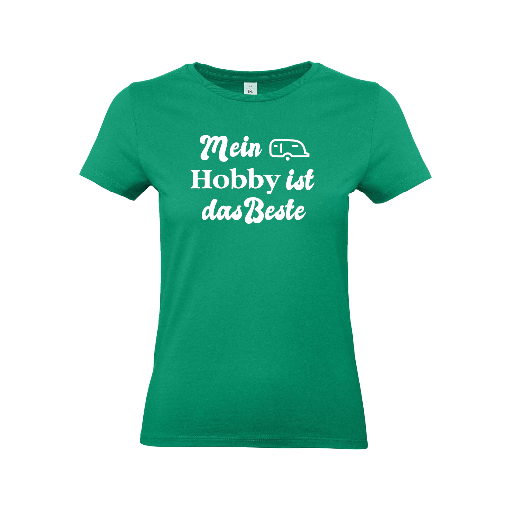 Mein Hobby ist das Beste - Camping T-Shirt für Frauen / 10