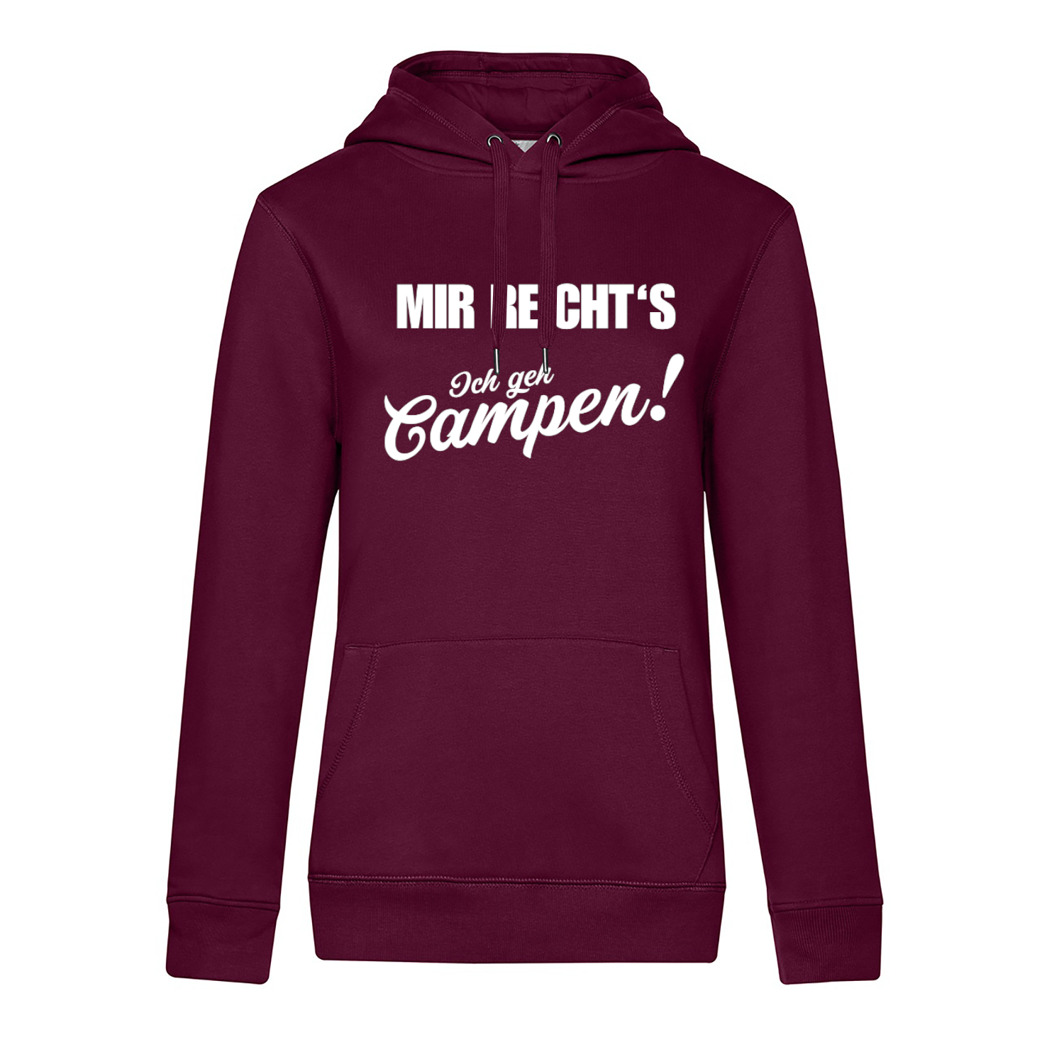 Mir reicht´s! Ich geh Campen!  - Camping Hoodie für Frauen - Unser Hoodie für Camper ist die ideale Camping Kleidung. Unsere Hoodies eignen sich für Wohnmobil, Wohnwagen oder Dauercamper. Ideal auch als Geschenk für Camper.
