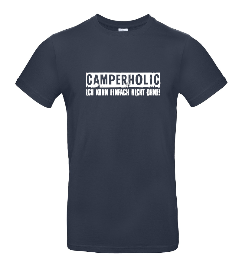 CAMPERHOLIC - Camping T-Shirt (Unisex)