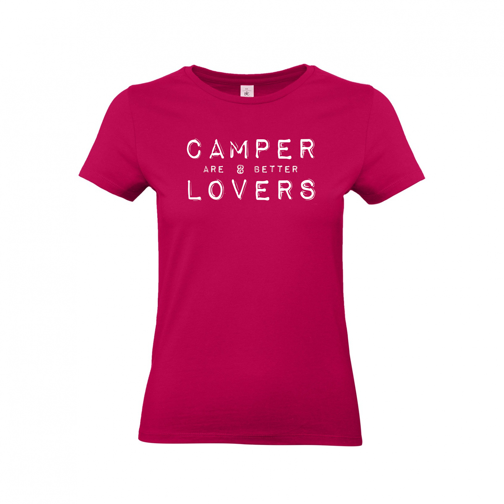 Camper are better lovers - Camping T-Shirt für Frauen