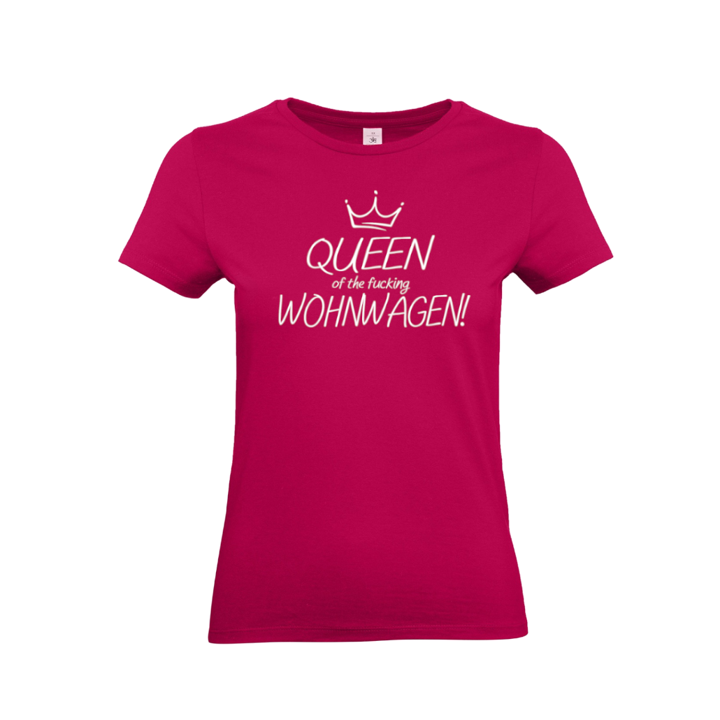 Geschenkidee-fuer-camper-Damen-T-Shirts-fuer-Camperin-Queen-Wohnwagen-Red