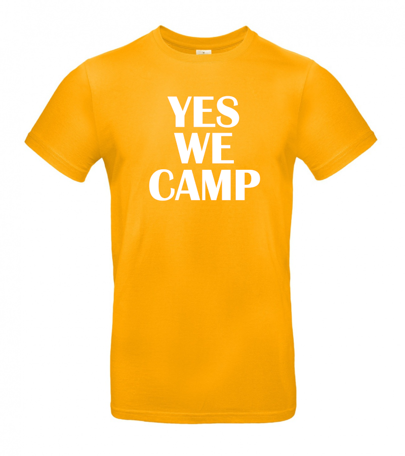 YES WE CAMP - Camping T-Shirt (Unisex)