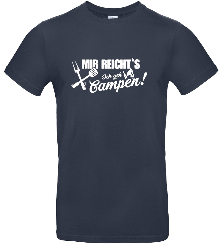 mir-reichts-ich-geh-campen-bbq-camping-t-shirt-navy Mir reicht's! Ich geh campen! - Camping T-Shirt (Unisex)