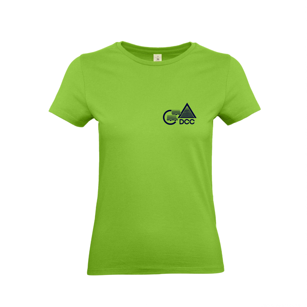 DCC Deutscher Camping Club - T-Shirt (Damen) Grün/Blau