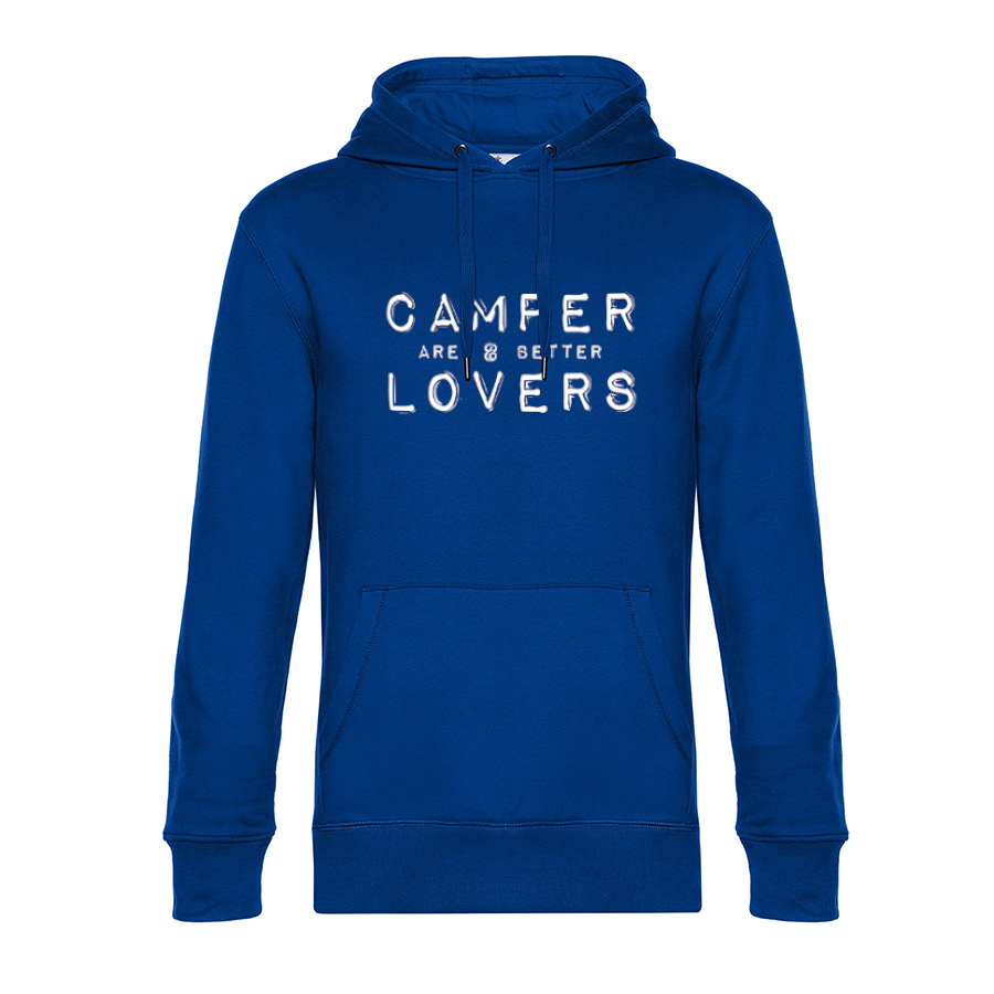 Camper are better Lovers - Unser Hoodie für Camper ist die ideale Camping Kleidung. Unsere Hoodies eignen sich für Wohnmobil, Wohnwagen oder Dauercamper. Ideal auch als Geschenk für Camper.