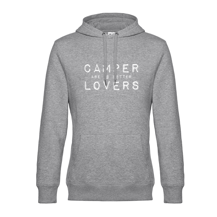 Camper are better Lovers - Unser Hoodie für Camper ist die ideale Camping Kleidung. Unsere Hoodies eignen sich für Wohnmobil, Wohnwagen oder Dauercamper. Ideal auch als Geschenk für Camper.