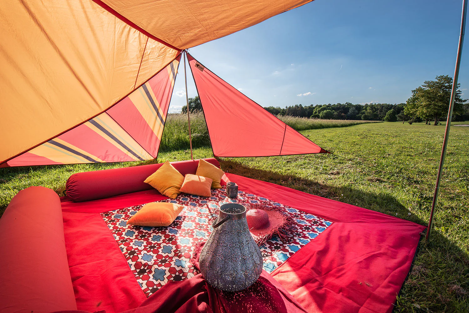 Canvas Sonnensegel im Orient Design + 20 € Gutschein – Dein stylischer Schattenspender für Vanlife & Camping