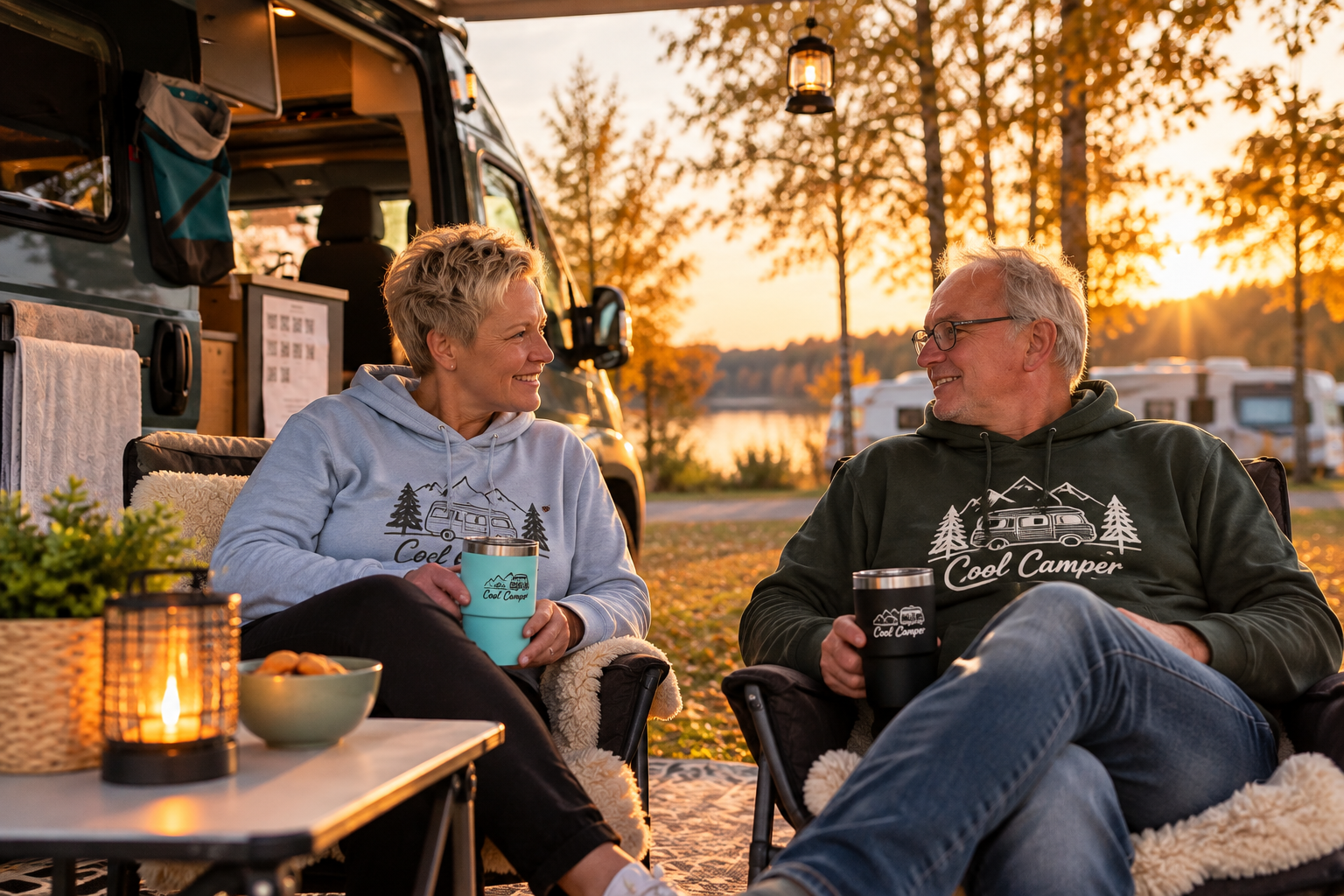 Camping Kleidung im Herbst – T-Shirts & Hoodies für die Campingsaison
