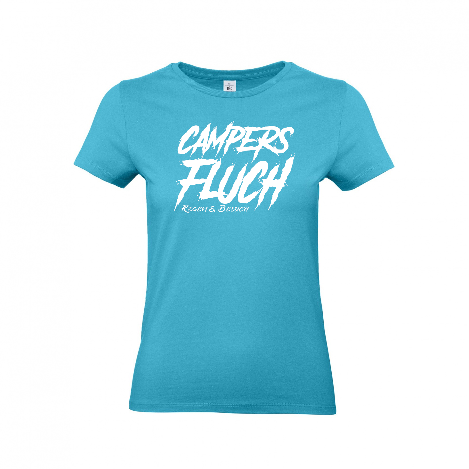 Damen-Camp-Kleidung-T-Shirts-fuer-Camper-Campers-Fluch-Atoll