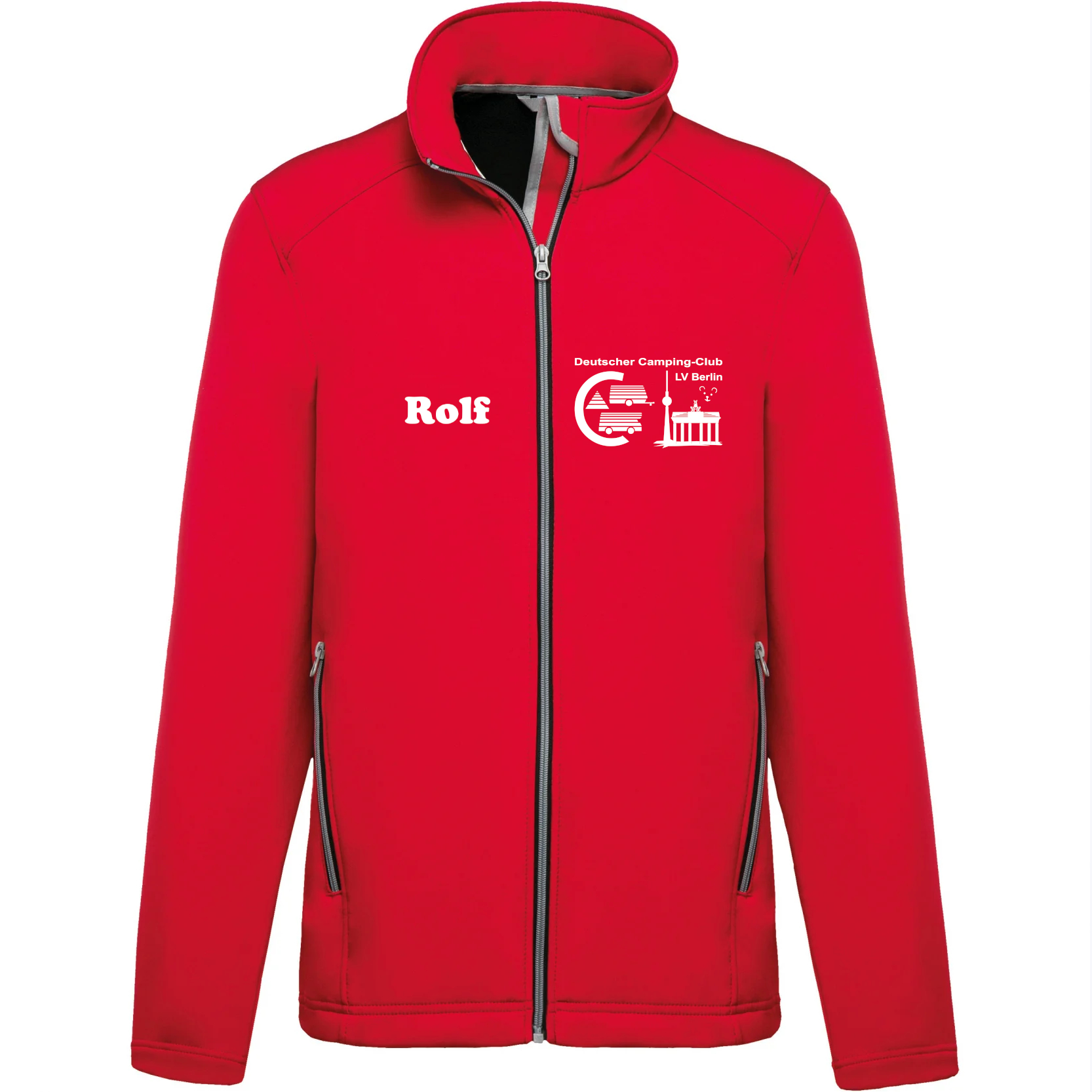 DCC - Softshell Jacke (Herren) - LV Berlin e.V.