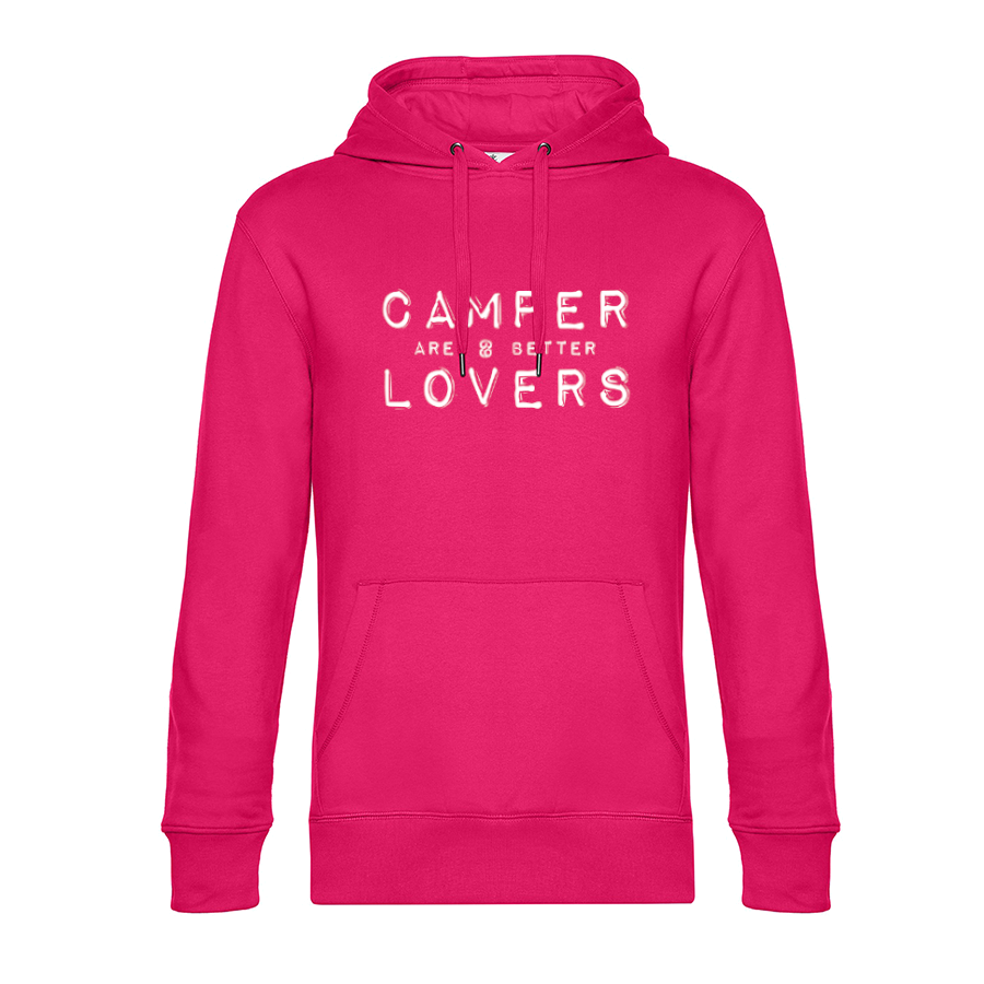 Camper are better Lovers - Unser Hoodie für Camper ist die ideale Camping Kleidung. Unsere Hoodies eignen sich für Wohnmobil, Wohnwagen oder Dauercamper. Ideal auch als Geschenk für Camper.